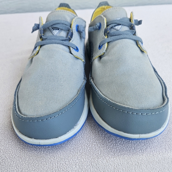 Columbia Bahama Vent Loco Relax III Boat Shoe Men SZ 8 Grey Slip-On BM2658-090 - Picture 11 of 12